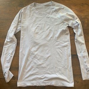 Lululemon swiftly long sleeve- LIGHT PURPLE